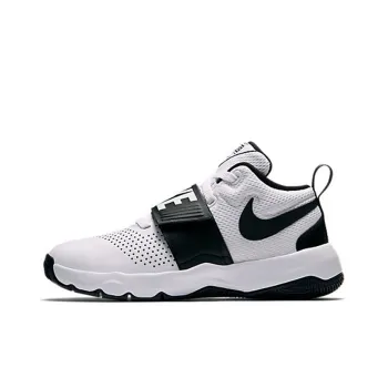 Nike Team Hustle D 8 White Black GS