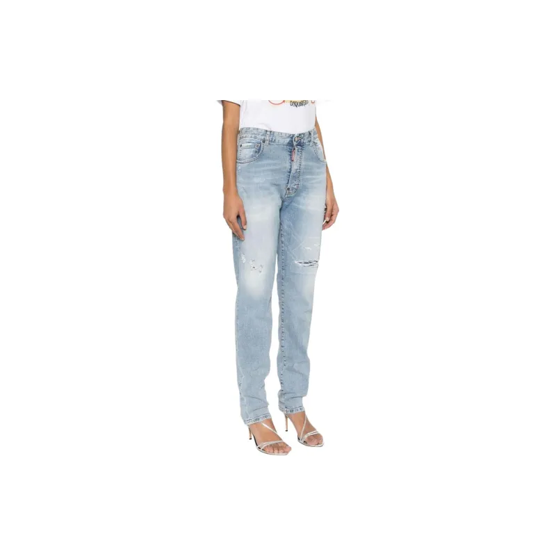 DSQUARED 2 642 Tapered Leg Distressed Jeans-2