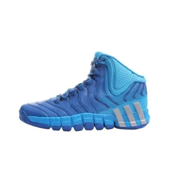 Adidas Adipure Wear Resistant Mid Top Basketball Shoes Men's Blue