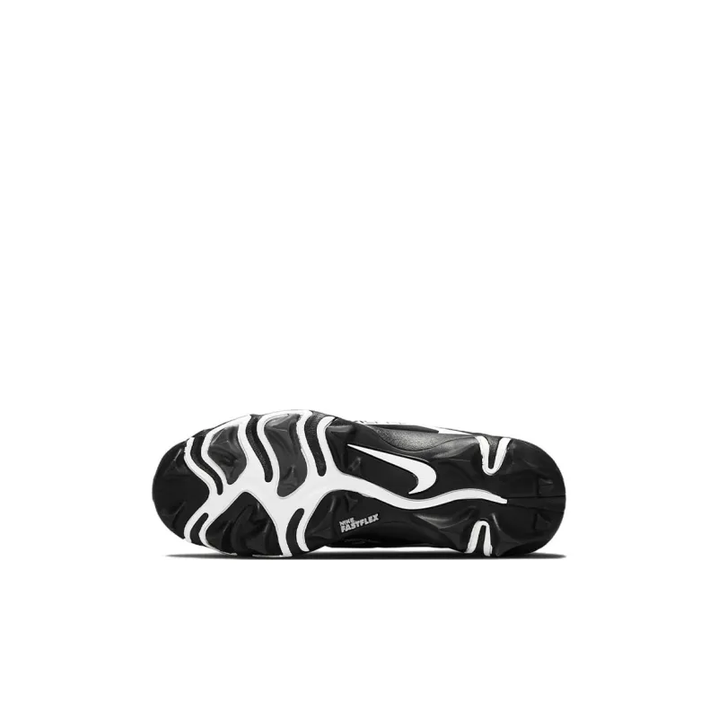 Nike Alpha Menace 3 Shark GS 'Black White'-5