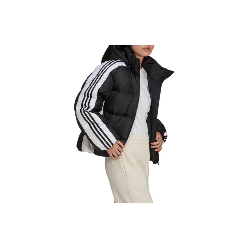 Adidas Originals Clover Series Outfit Down Jacket Winter Women's Black-3