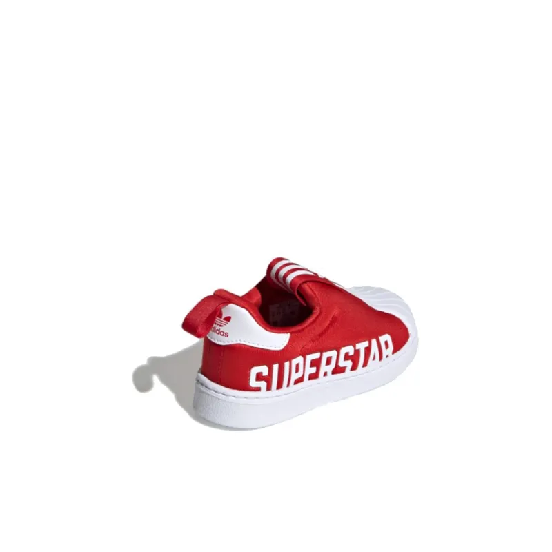 Adidas Originals 360 X I Low Top Skateboard Shoes Red Infant And Toddler-3