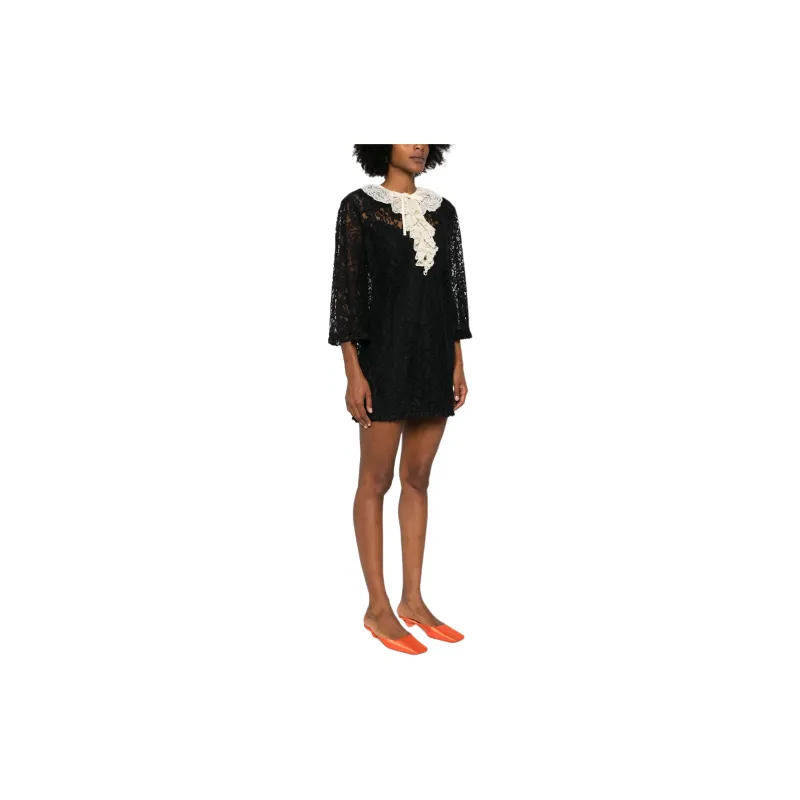 Zimmermann Eden Lace Frill Mini Dress-3