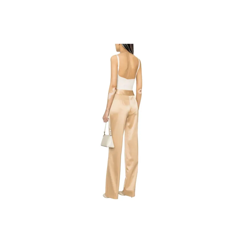 ERMANNO SCERVINO Belted Straight Leg Trousers-3