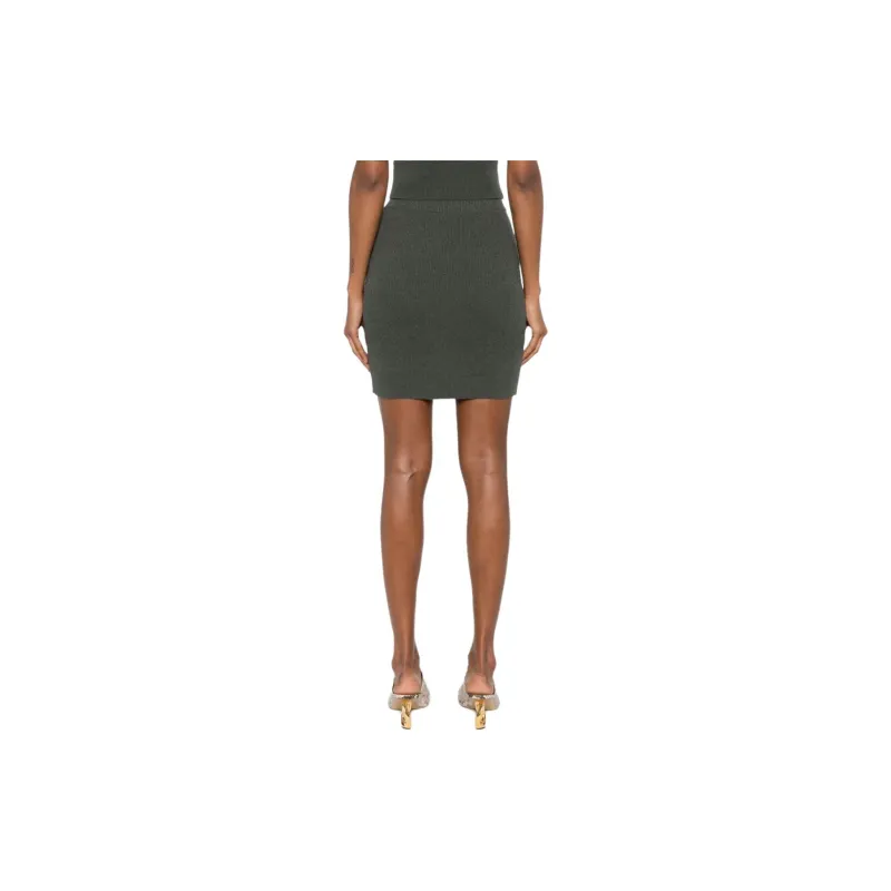 NANUSHKA Bouclé Zip up Miniskirt-2