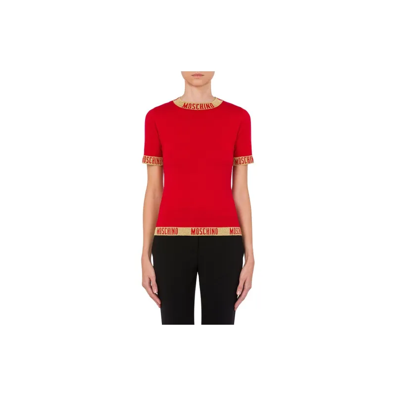 MOSCHINO T Shirts Women's Red-2