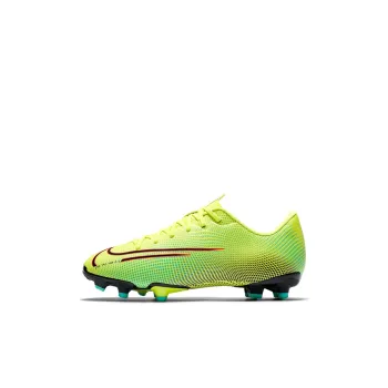 Nike Mercurial Vapor 13 Slip Resistant Support Lightweight Low Top Kids' Soccer Shoes Yellow Kids'