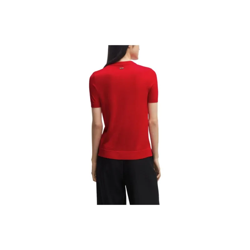 HUGO BOSS Falyssias Knitted Short-sleeve Jumper-3