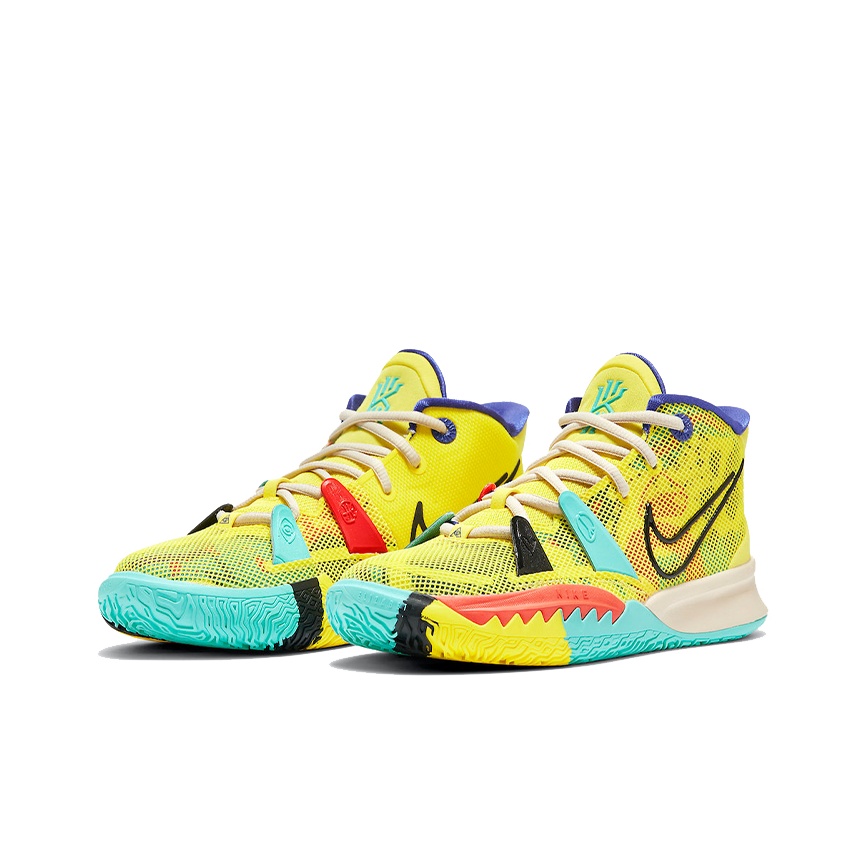 Nike GS Kyrie 7 shops 1 World 1 People Basketball Shoes Size: Youth 4Y CT4080-700