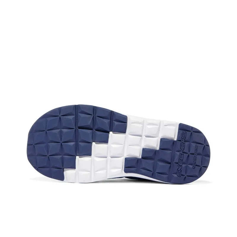 Skechers Wear Resistant Breathable Slip Resistant Children's Sandals Blue Teenagers-4