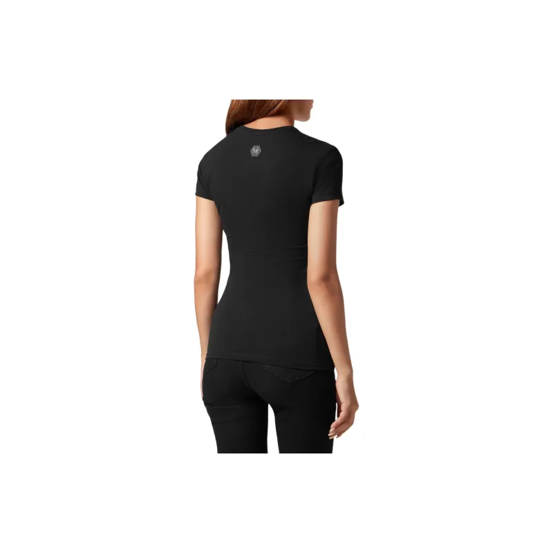 PHILIPP PLEIN Sexy Pure Cotton T shirt-3