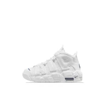 Nike Air More Uptempo White Midnight Navy GS