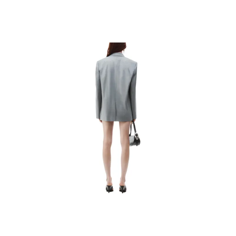 Alexander Wang Layered Single Breasted Blazer-2