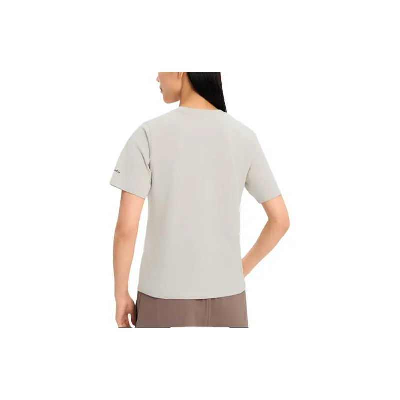 Columbia Regular T Shirt Women's Light Khaki-3