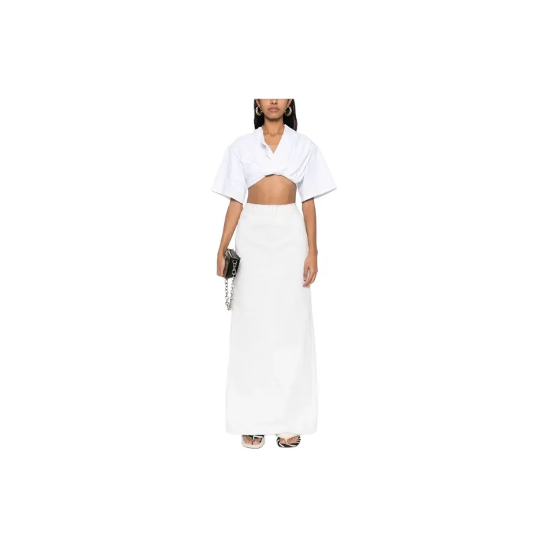 Jacquemus Wrap Cropped Top-2