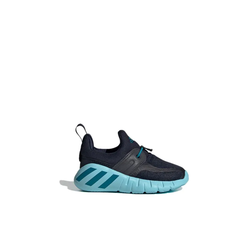 Adidas Rapida Breathable Low-Top Toddler Shoes Black Blue Infant And Toddler-1