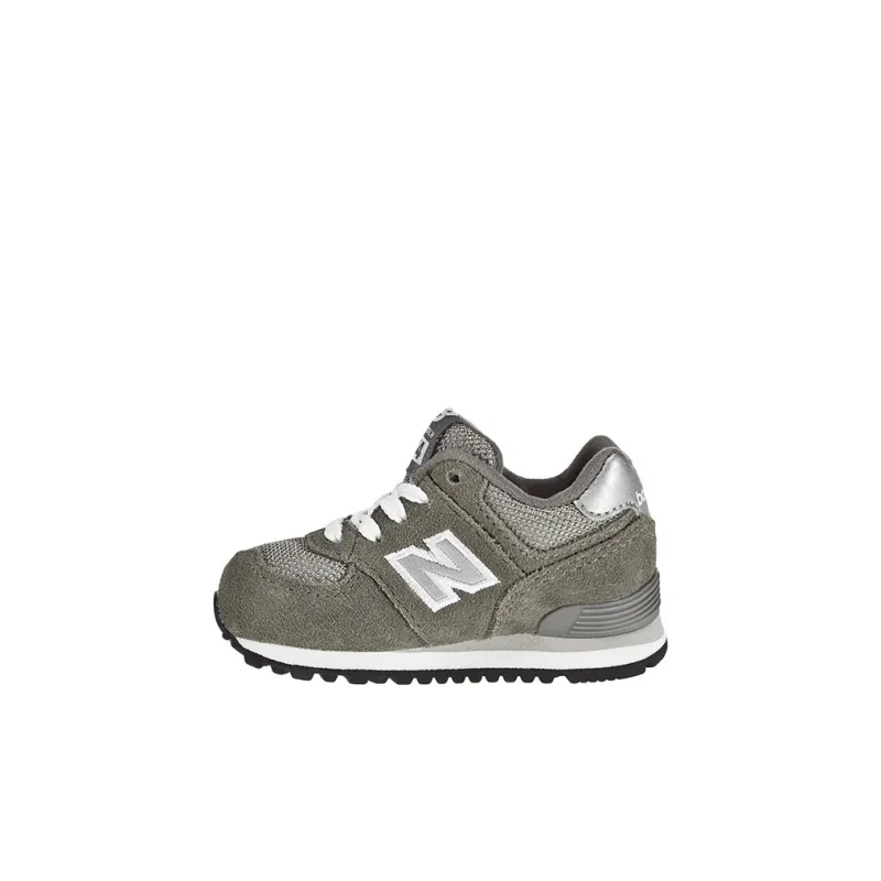 New Balance Slip Resistant Cushioning Abrasion Resistant Breathable Low Top Toddler Shoes Gray Infant And Toddler-0