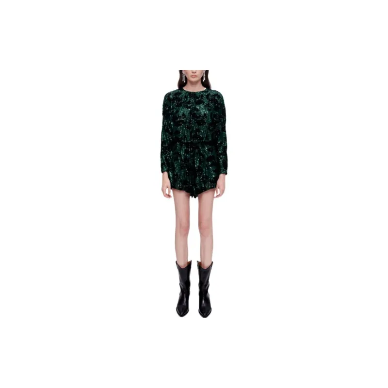Maje Jumpsuits Women's Green-1