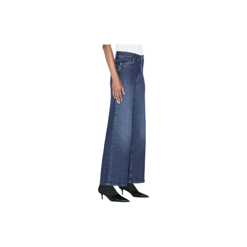 FRAME Le Slim Palazzo Jeans-4