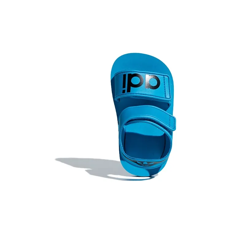 Adidas Originals Beach Sandal Low Top Toddler Shoes Blue Black Infant And Toddler-4