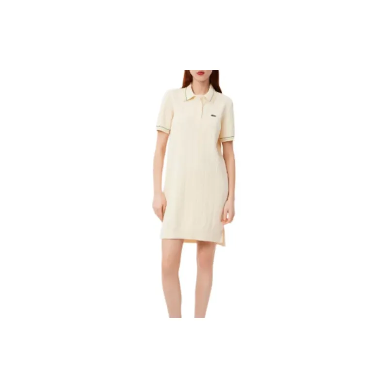LACOSTE Short sleeved Polo Minidress-1