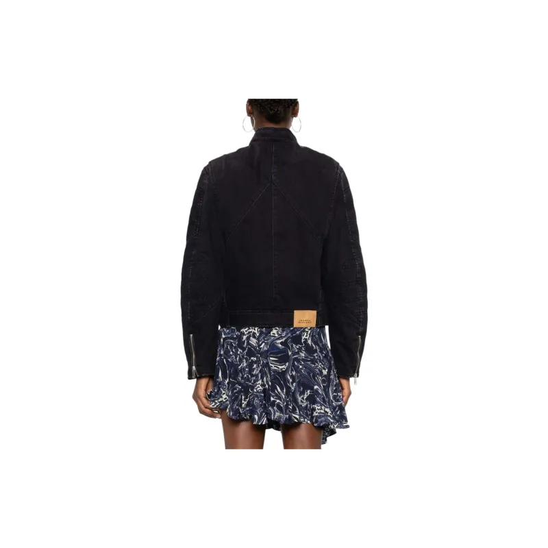 ISABEL MARANT Denim Jacket Women's Black-2