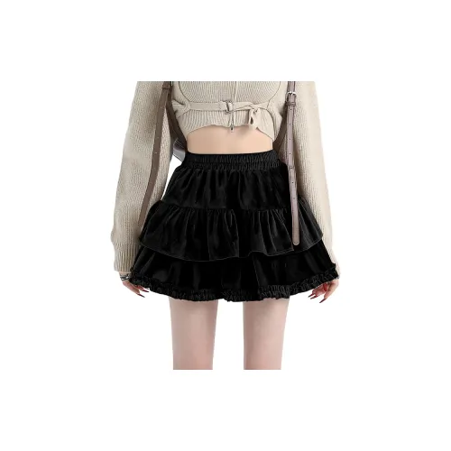 Oudifu Casual Short Skirts Women's