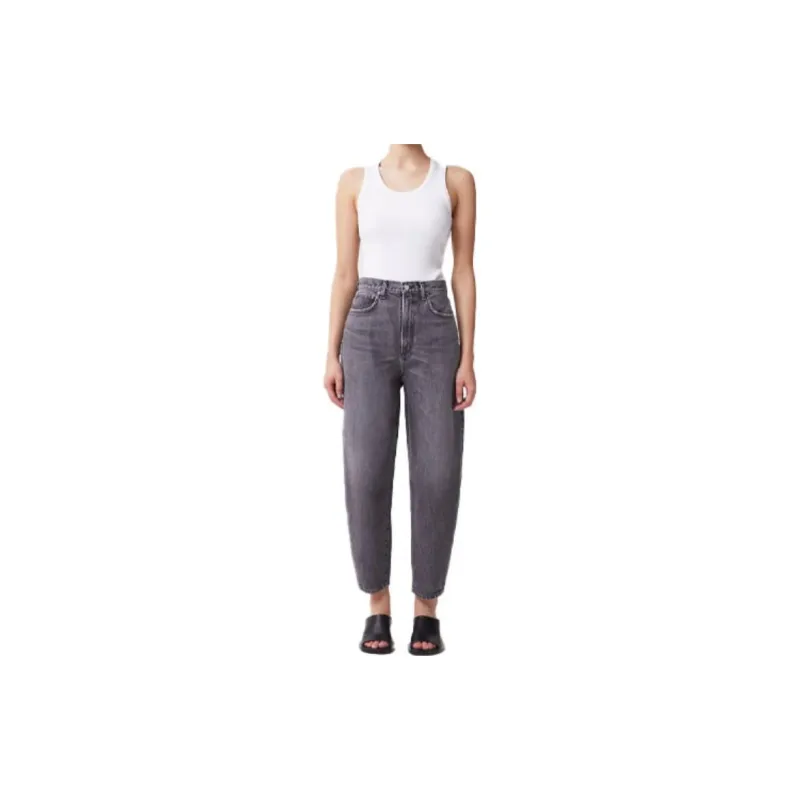 AGOLDE Jeans Women's Light Gray-3