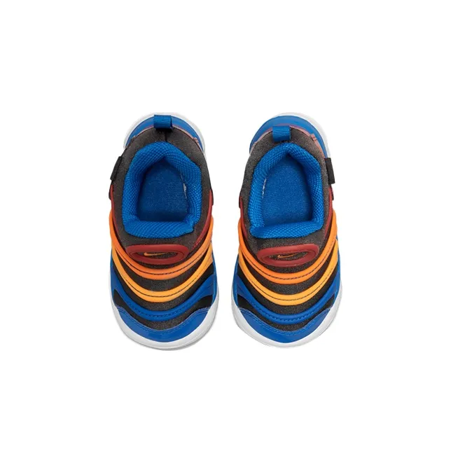 Nike Dynamo Free Abrasion Resistant Low Top Running Shoes Blue Orange Red Infant And Toddler-3
