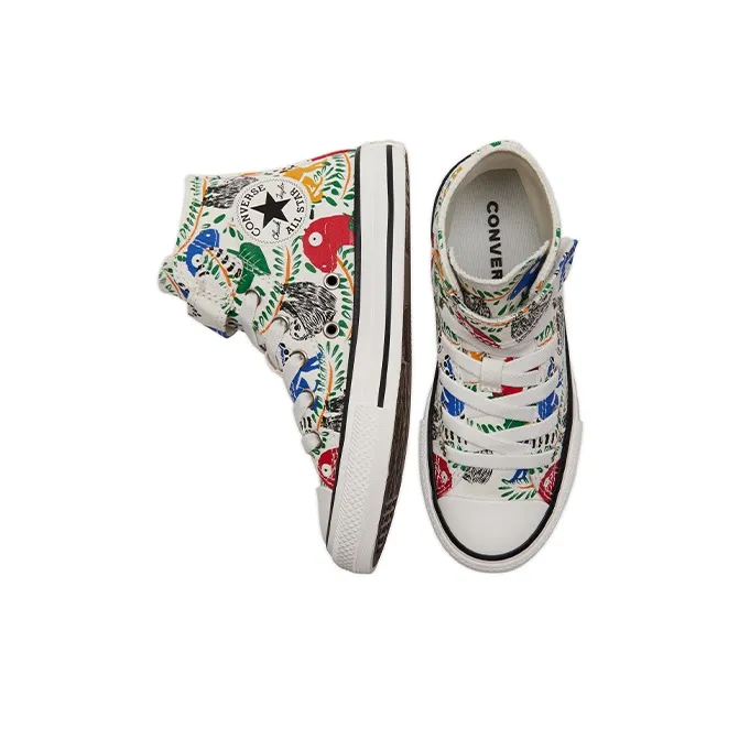 Converse Chuck Taylor All Star Easy-On High PS 'Multi-Colored Animals'-3