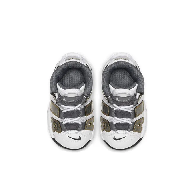Nike Air More Uptempo White Anthracite Snakeskin TD-2