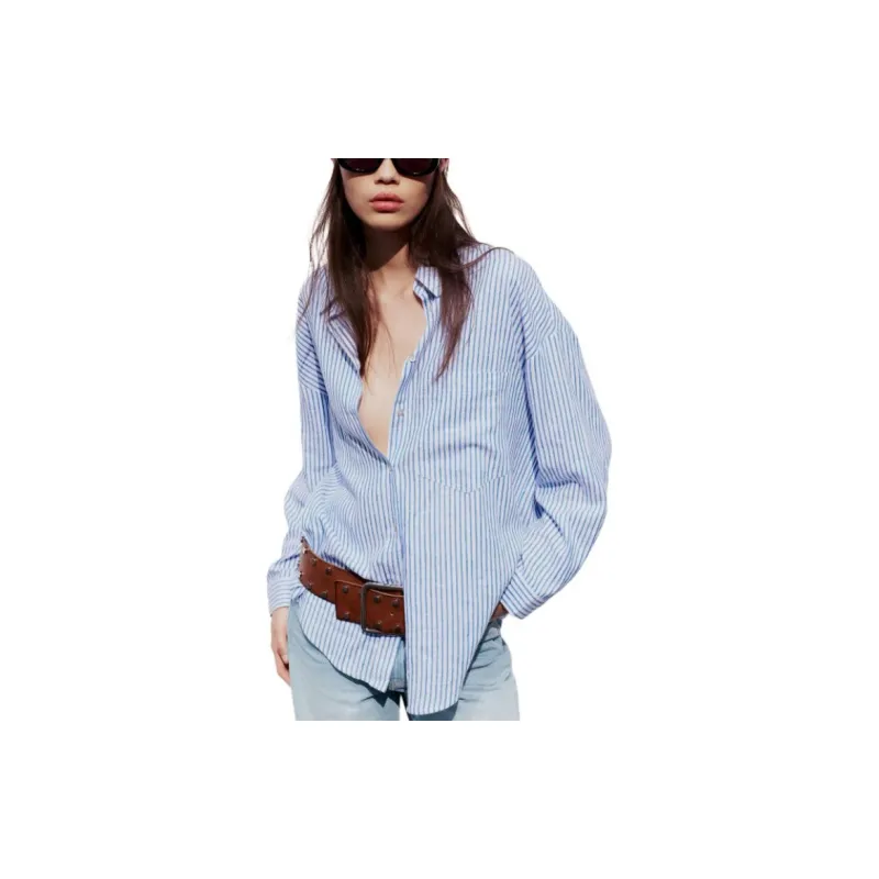 ZARA Shirts Women's Blue-1