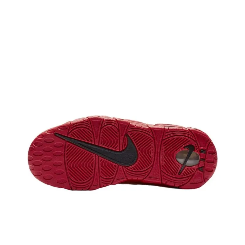 Nike Air More Money University Red Metallic Gold GS-4