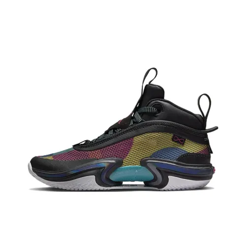 Jordan 36 Black Multi Color GS