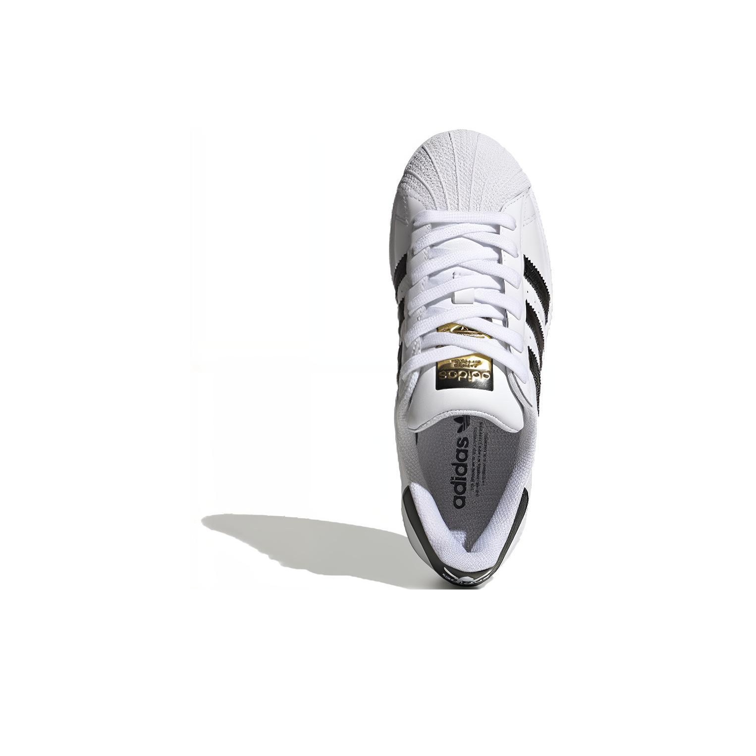 Adidas Superstar Cloud White Core Black Gold GS POIZON