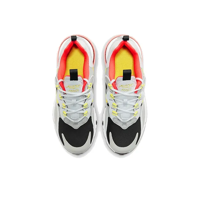Nike Air Max 270 React 'Smoke Grey High Voltage' GS-3