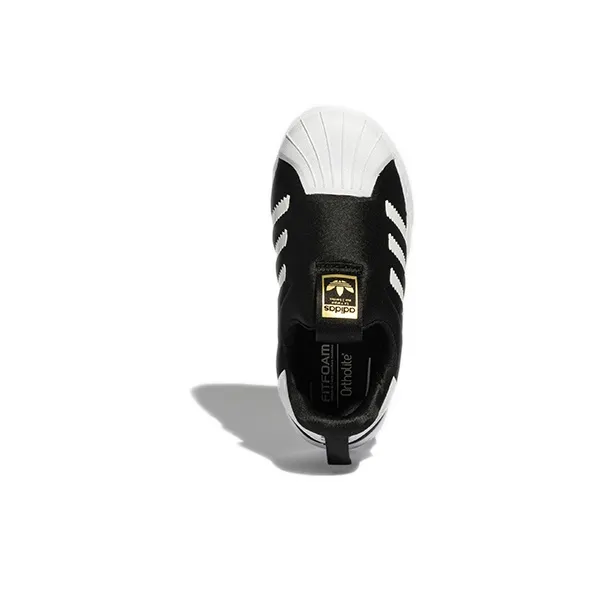 Adidas Superstar 360 Core Black Cloud White Gold Metallic TD-9