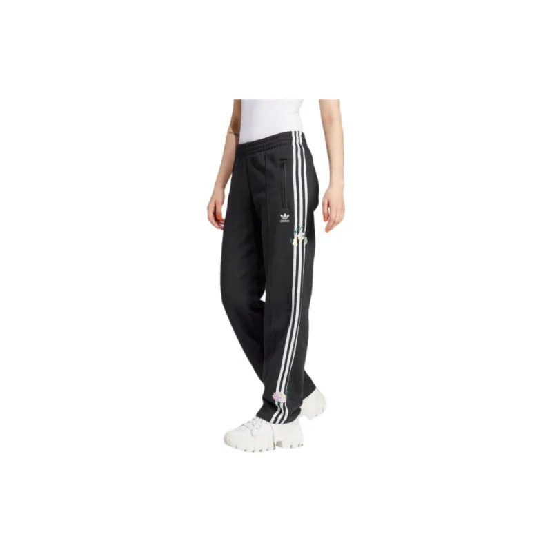 Adidas Originals Knitted Sports Pants Women's Black-2