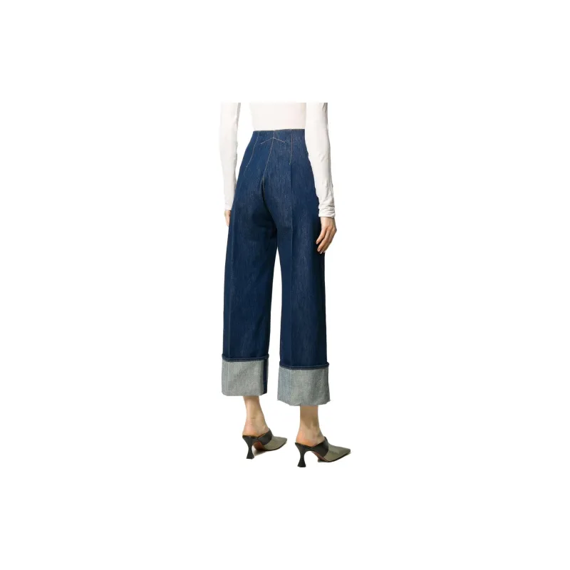 Patou Iconic Cuffed Jeans-3