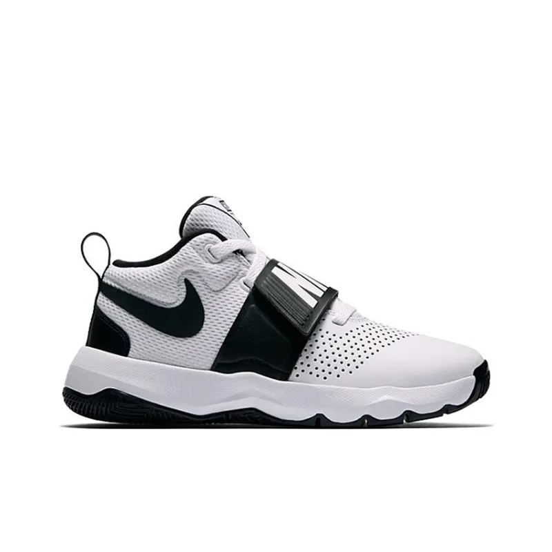 Nike Team Hustle D 8 White Black GS-1