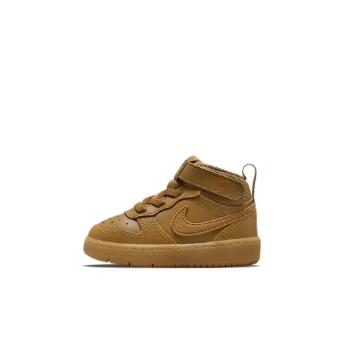 Nike Court Borough Mid 2 Wheat Black Gum Light Brown TD