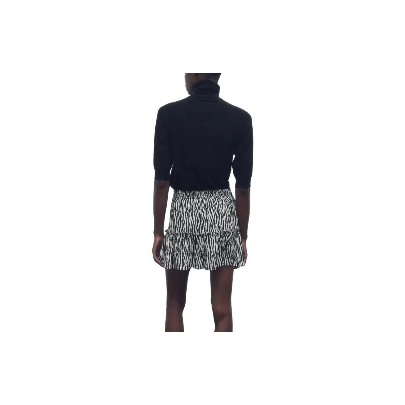 ZARA Casual Shorts Women's Zebra Print-3