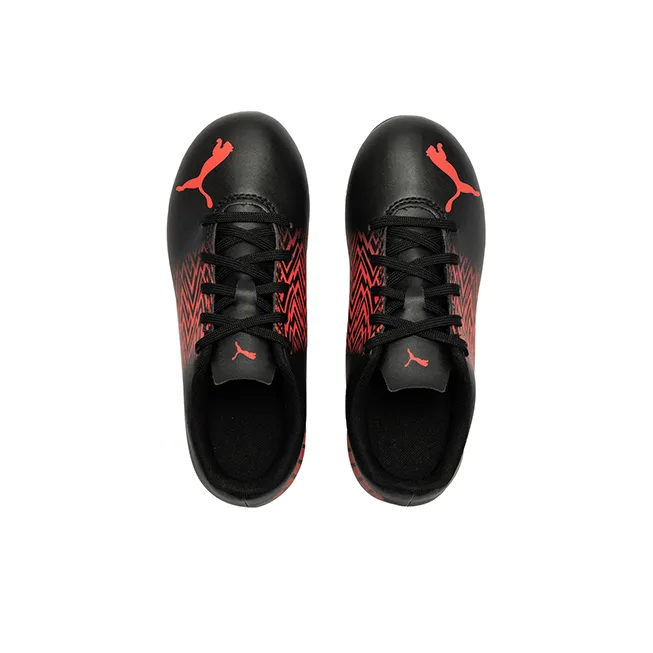 Puma Tacto FG/AG Soccer Cleats JR 'Black Sunblaze' GS-3
