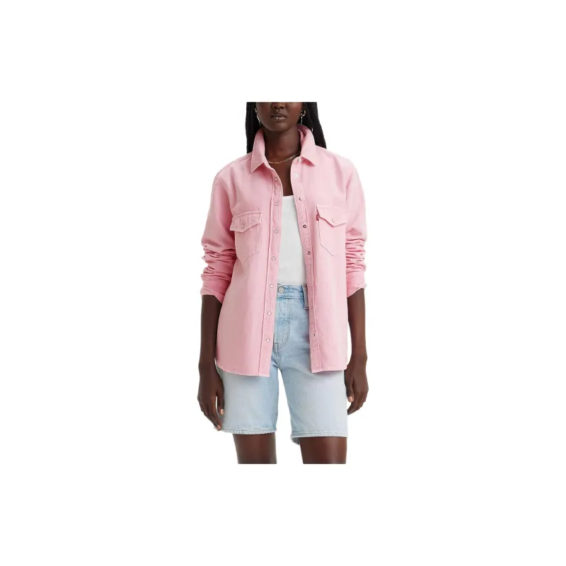 Levis Shirts Women's Pink-1