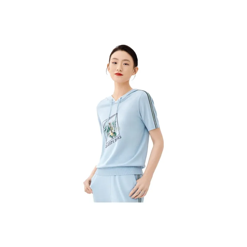 JZ Juzui Knitwear Women's Light Blue-2