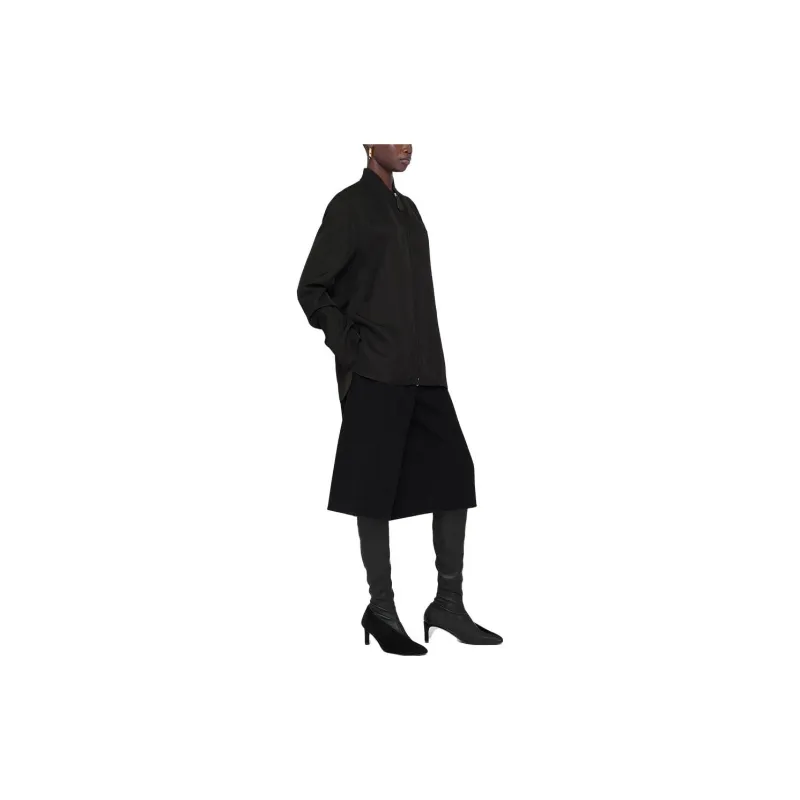 JIL SANDER Long Sleeved Zipped Shirt-3