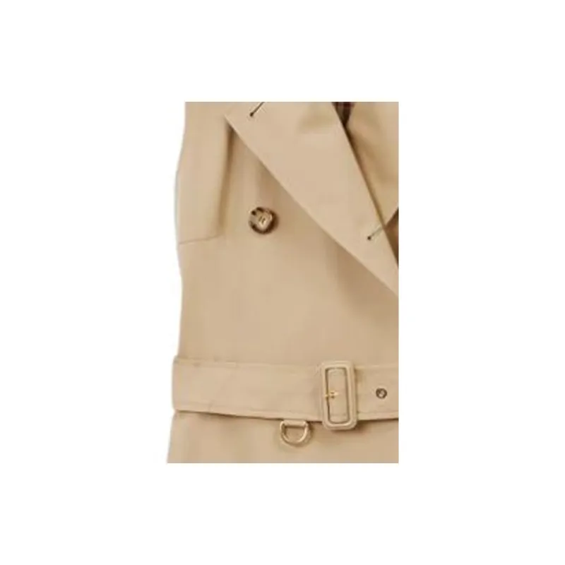 Burberry Trench Coats Women's Khaki-2