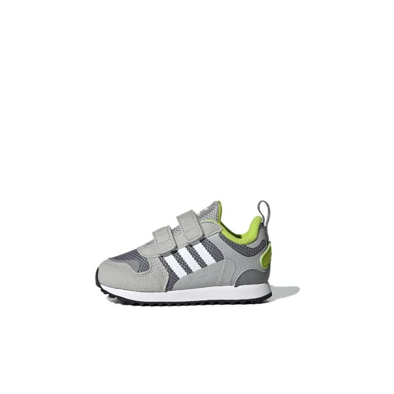 Adidas Originals ZX 700 HD CF I Abrasion Resistant Low Top Toddler Shoes Gray Infant And Toddler-0