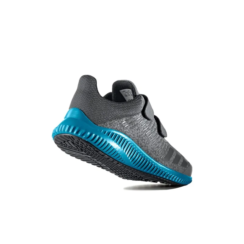 Adidas Fortarun Wide Cf K Wear-Resistant Athletic Shoes Gray Blue Multicolor Kids'-3