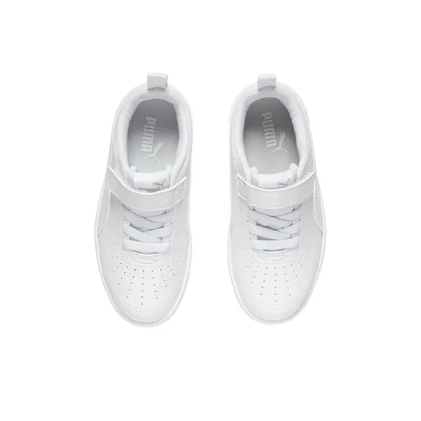 PUMA Rickie Low Top Kids' Skateboarding Shoes White Children Aged 3 7 Years Old-3
